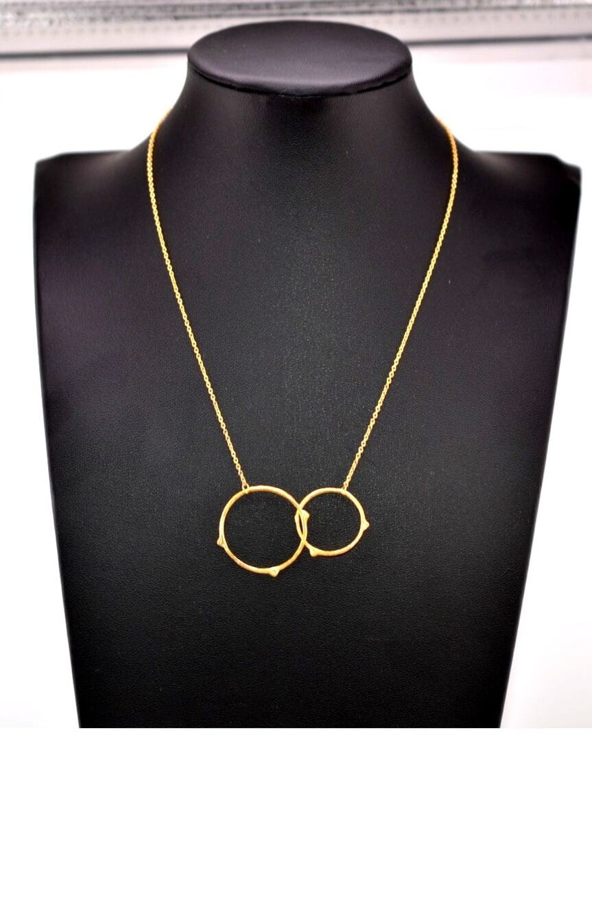 Catherine Weitzman Interlocking Branches Pendant Necklace